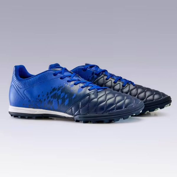 Mens-Football-Shoes-Kipsta-Agility-500-HG-Dark-Blue