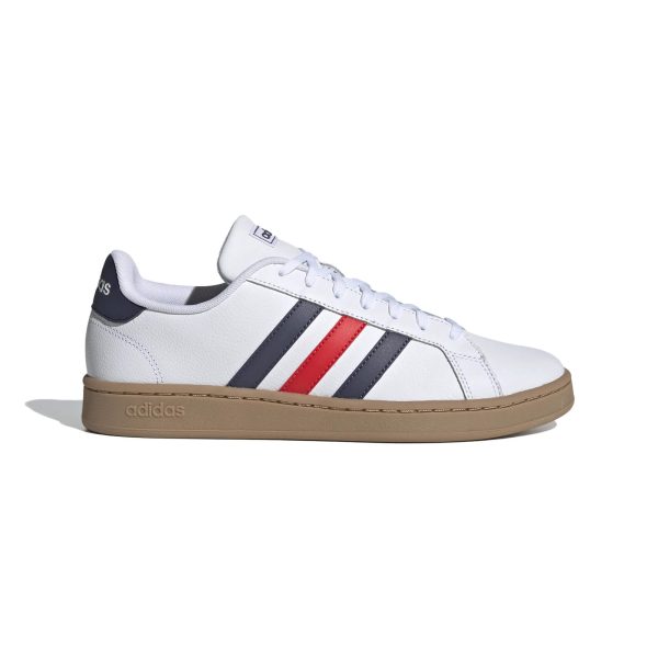 Adidas-Grand-Court-Trainers-Shoes-Gum