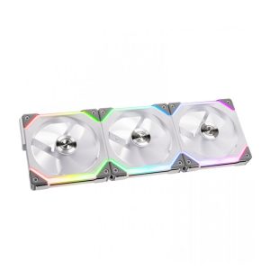 ian-Li-UNI-FAN-SL120-120mm-RGB-White-Cooling-Fan-3-Fan-Pack