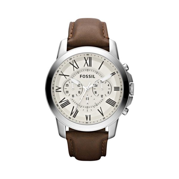 Fossil-FS4735-Grant-Chronograph-Brown-Leather-Watch