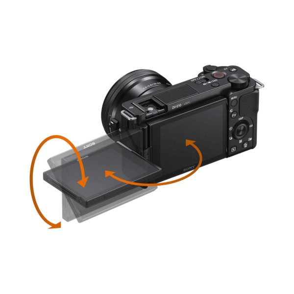 Sony-ZV-E10-APS-C-E-Mount-Mirrorless-Interchangeable-Lens-Vlog-Camera