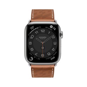 Apple-Watch-Hermes-Silver-Stainless-Steel-Case-with-H-Diagonal-Single-Tour-Gold