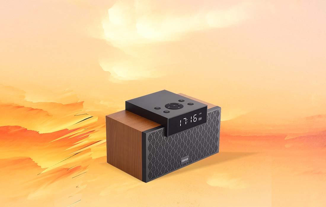 Edifier-MP260-Portable-Bluetooth-Speaker-with-Alarm-Clock-Brown-1