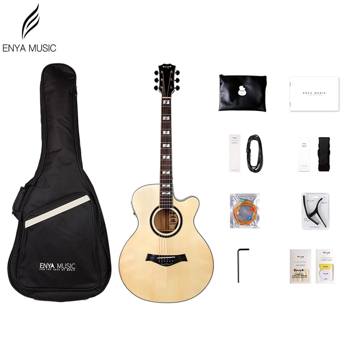Enya EF-18NA Acoustic Guitar Price in Bangladesh | Diamu