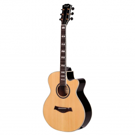 Enya-EF-18NA-Folk-Cutaway-Acoustic-Guitar