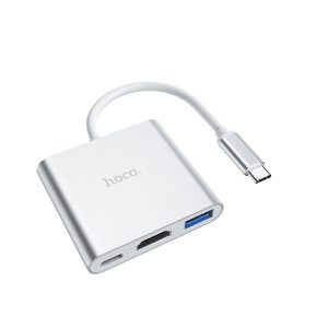 Hoco-HB14-Easy-use-3-in-1-USB-Type-C-Hub-1