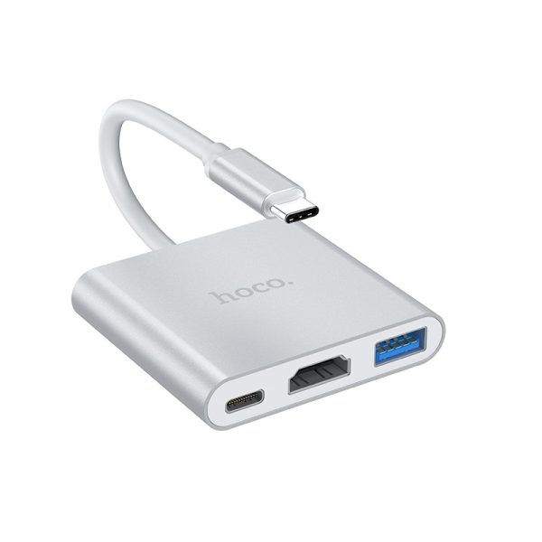 Hoco-HB14-Easy-use-3-in-1-USB-Type-C-Hub-3