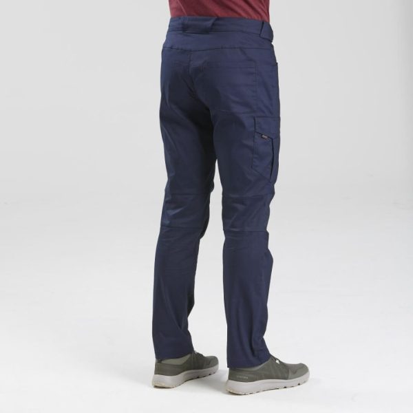 MENS-NH100-Hiking-Trousers-Navy-Blue-4