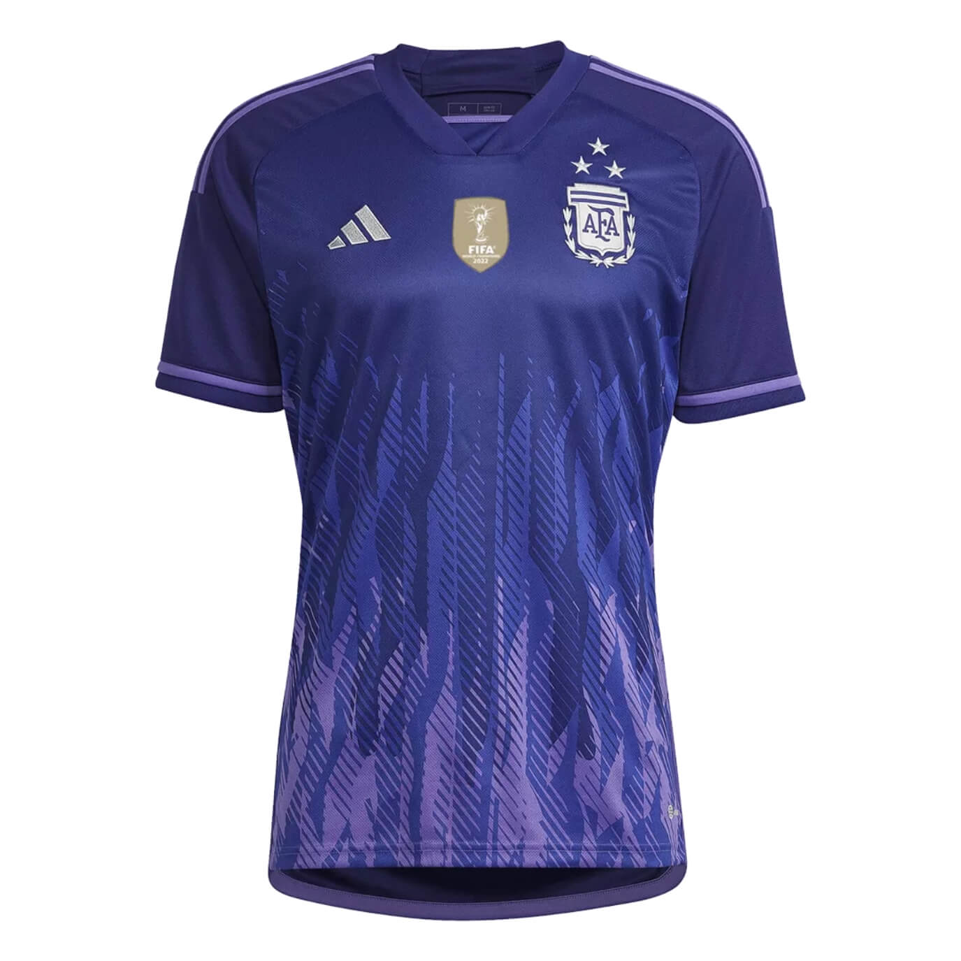 Adidas Argentina 2022 Womens 3-Star Winners Home Jersey