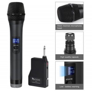 Fifine-K025-Wireless-Handheld-Microphone-System-2