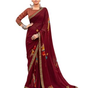 Georgette-Fancy-Printed-Saree-DKRS-2499-Kashvi-Roshni