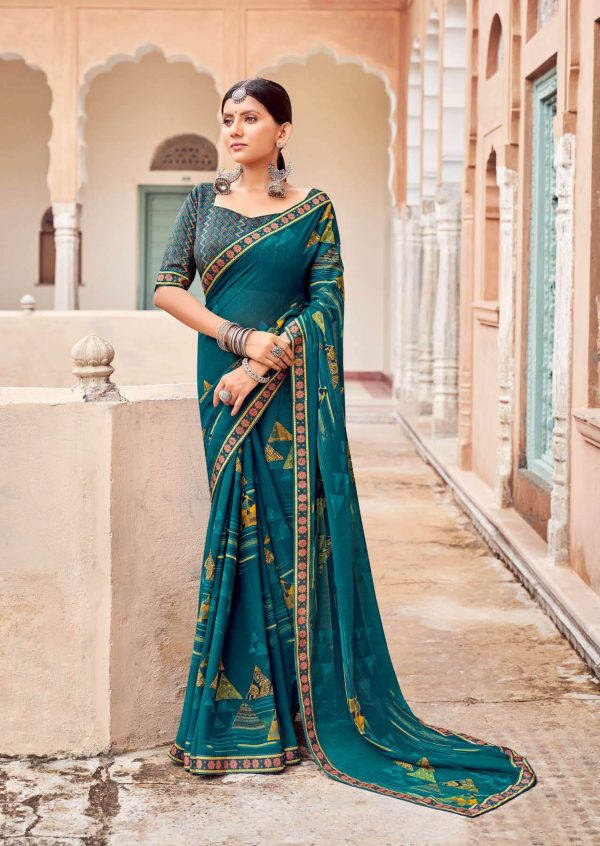 Georgette-Fancy-Printed-Saree-DKRS-2500