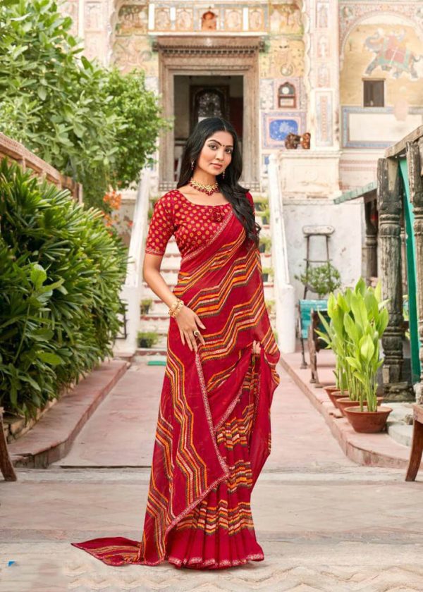 Georgette-Printed-Fancy-Saree-DKGS-76004