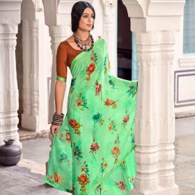 Weightless-Floral-Printed-Saree-DKGS-2372