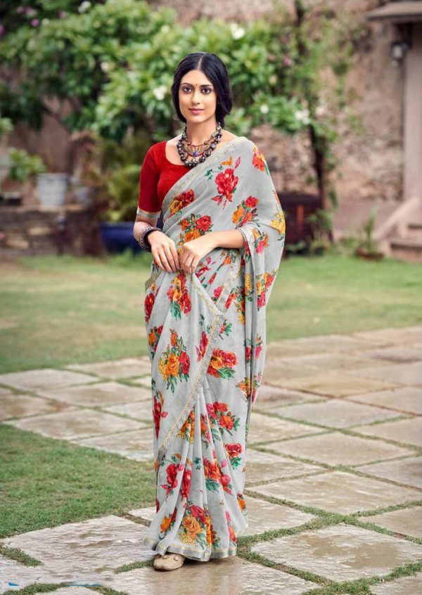 Weightless-Floral-Printed-Saree-DKGS-2374