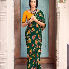 Weightless-Floral-Printed-Saree-DKGS-2376
