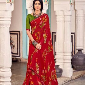 Weightless-Floral-Printed-Saree-DKGS-2380