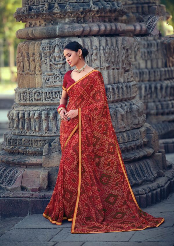 Alfino-Chiffon-with-Fancy-Bordar-Saree-DKCS-1103