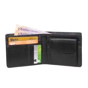 Black-Classic-Leather-Wallet-SB-W166
