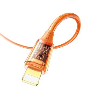 Mcdodo-Amber-Series-USB-C-to-Lightning-36W-Transparent-Cable-2
