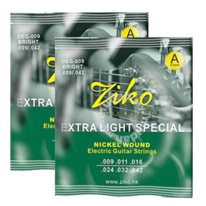 Ziko DEG 009-042 Electric Guitar Strings Nickel Wound Extra Light Special