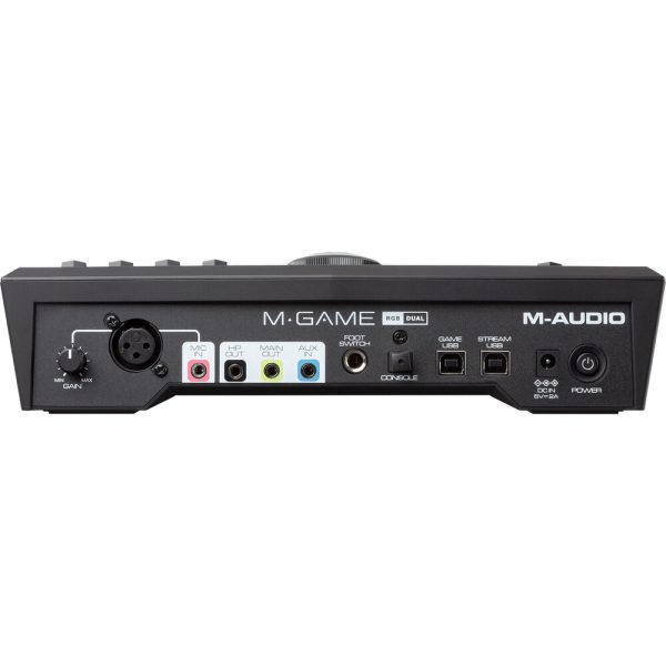 M-Audio-M-Game-RGB-DUAL-USB-Streaming-Interface-5