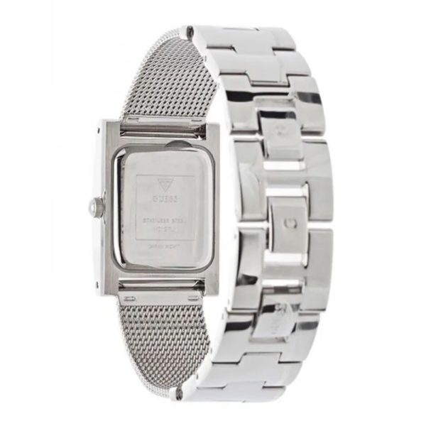 Guess Nouveau Diamond Silver Dial Ladies Watch - W0127L1