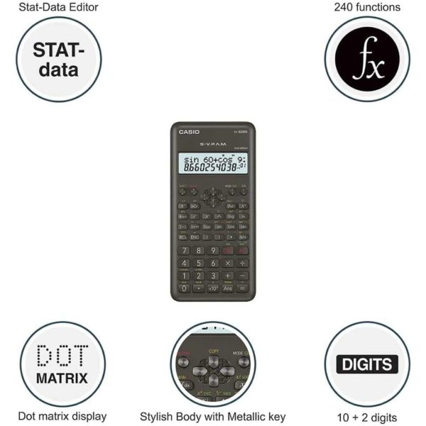 Casio FX-82MS-2 Scientific Calculator