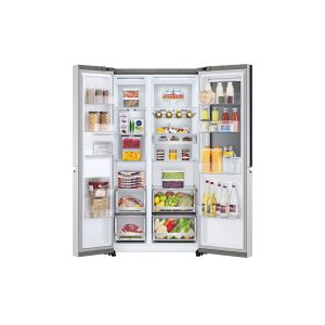 LG GS-Q6472NS Side By Side In Door Refrigerator - 647L
