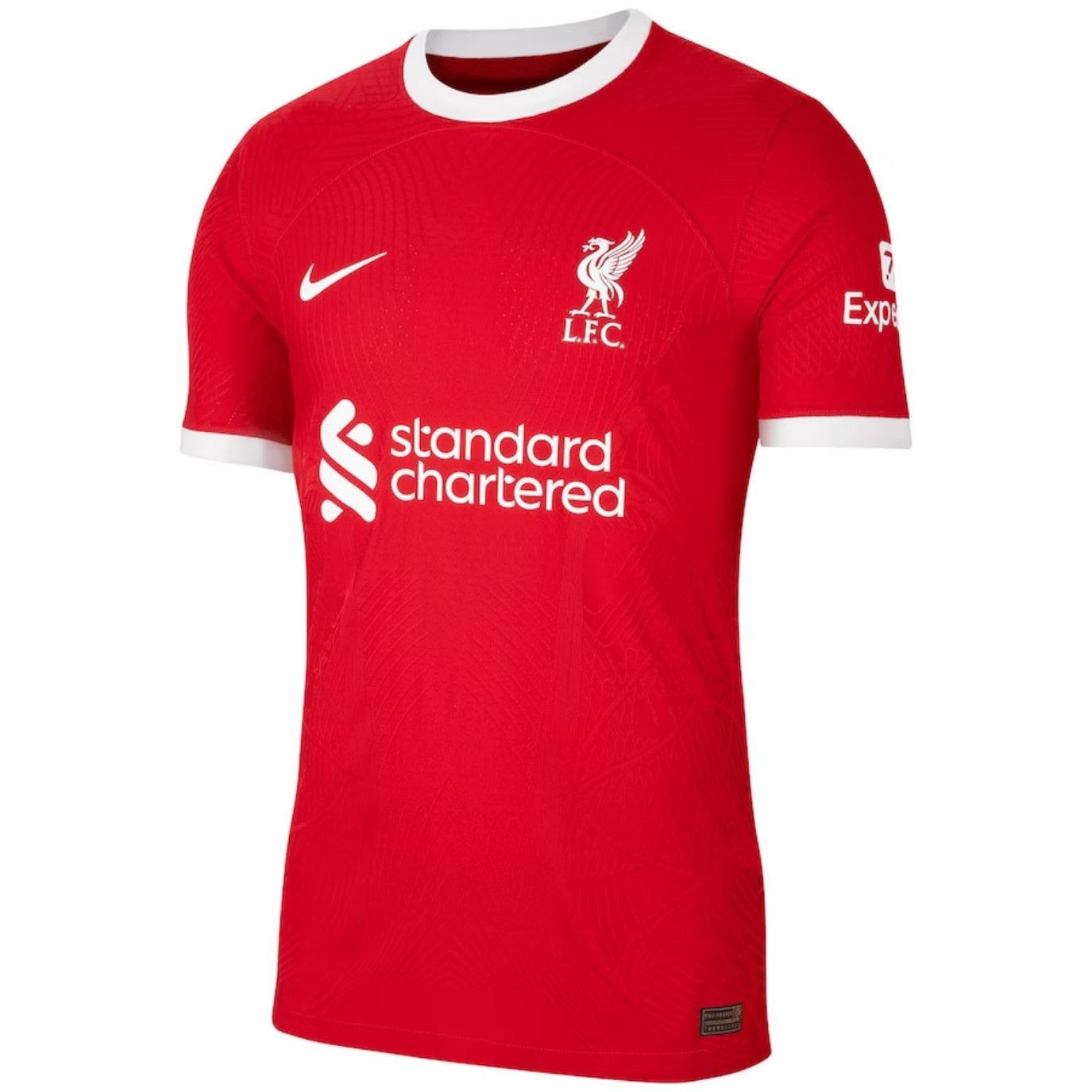 Red Nike Liverpool FC 2023/24 Match Home Shirt JD Sports