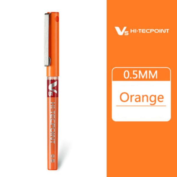PILOT-BX-V5-Hi-Tecpoint-Pen-Orange