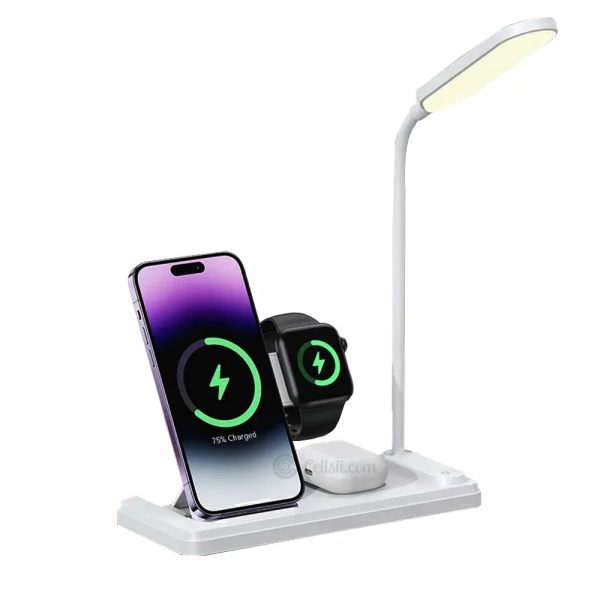 Usams-US-CD195-15w-4-In-1-Wireless-Charging-Holder-with-Table-Lamp-1