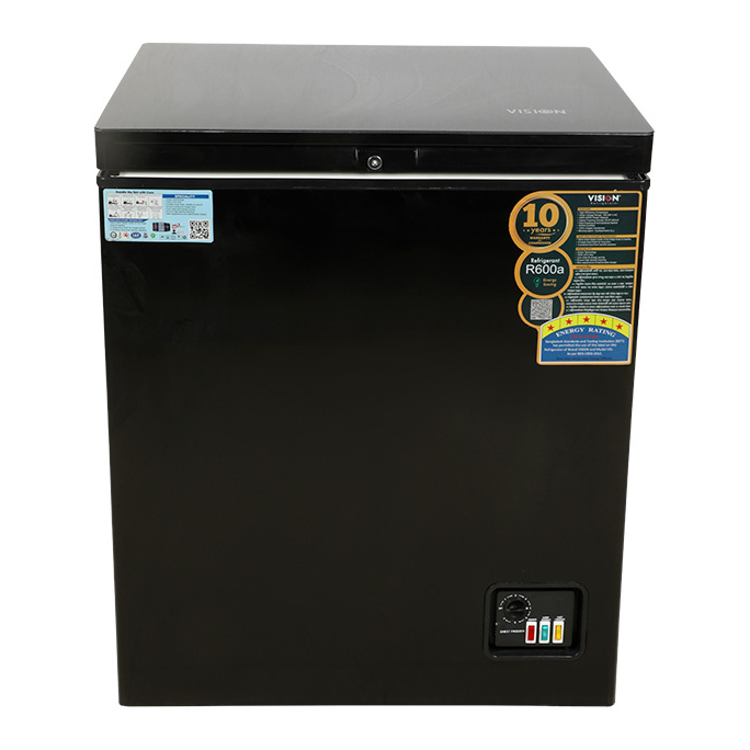 vision 150l chest freezer