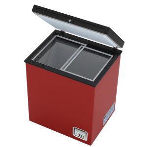 Vision-RE-150L-GD-Chest-Freezer-Maple-Leaf-Red-2