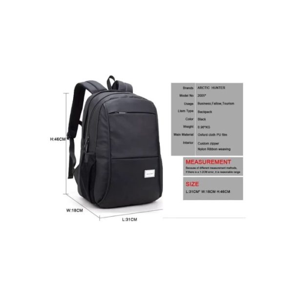 Arctic-Hunter-20005-17-Laptop-Bag-With-USB-Port