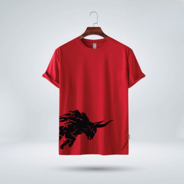 Mens-Premium-T-Shirt-Mad-Bull