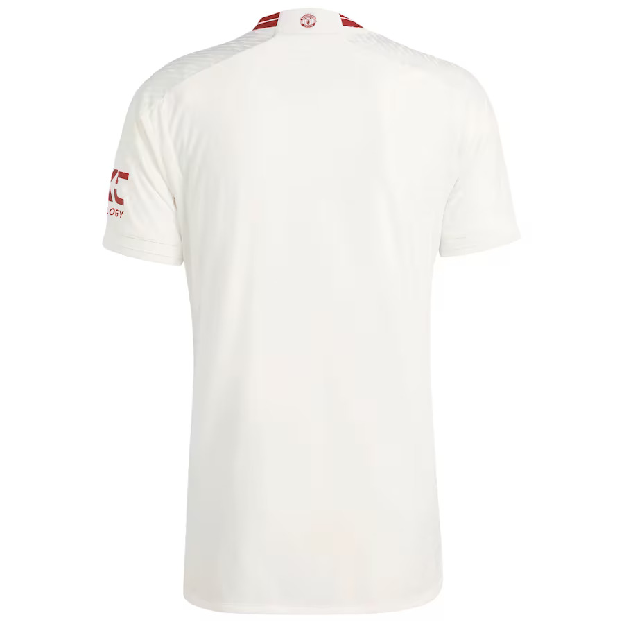 Men's adidas White Manchester United 2023/24 Third Replica Custom Jersey