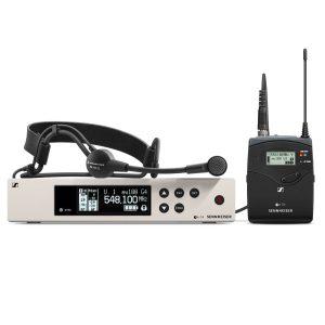 Sennheiser-EW-100-G4-ME3-Wireless-Cardioid-Headset-Microphone-System