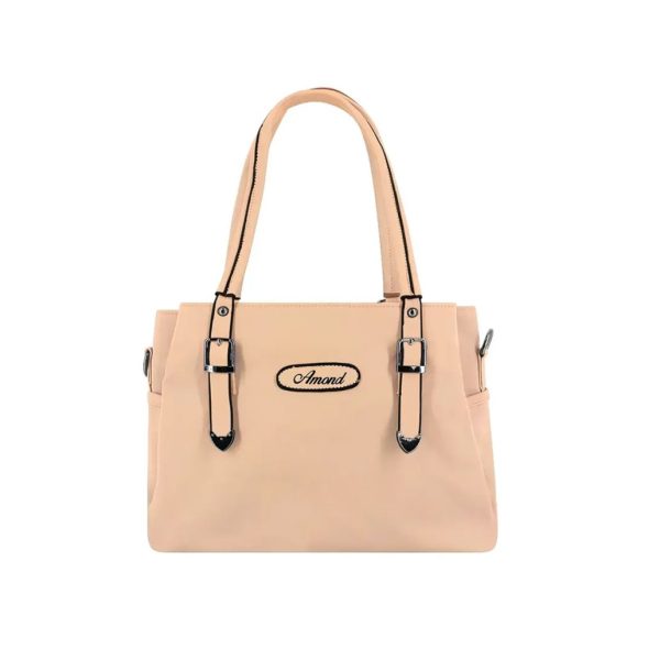 Tote Handbag with 3 Chambers - AHB (Bisque)