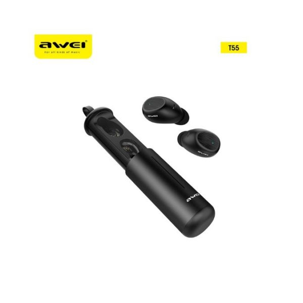 AWEI-T55-TWS-Bluetooth-Earbuds