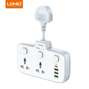 LDNIO-SC2413-PD-QC3.0-2-Universal-Outlets-Power-Socket