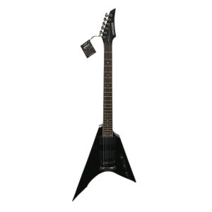 Fernandes-V-Hawk-X-Electric-Guitar-Black-2