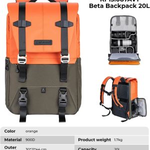 KF-Concept-Beta-Backpack-20L-Lightweight-Camera-Photography-Backpack-6