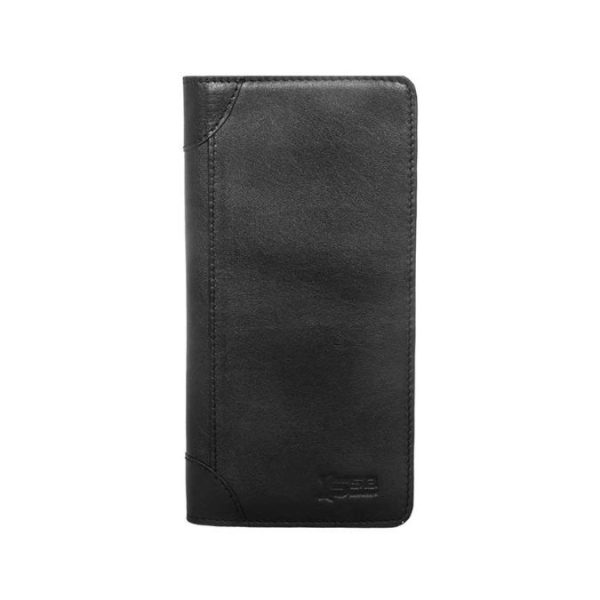 Leather-Long-Wallet-Black-SB-W08