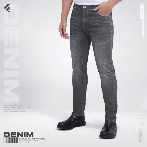 Mens-Denim-Jeans-Ash
