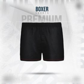 Mens-Premium-Cotton-Boxer-Shorts-Black