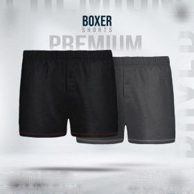 Mens-Premium-Cotton-Boxer-Shorts-Combo-Black-and-Anthra-melange