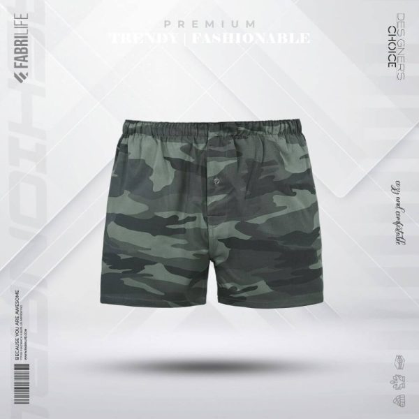 Mens-Premium-Woven-Boxer-Shorts-Junior-Camo