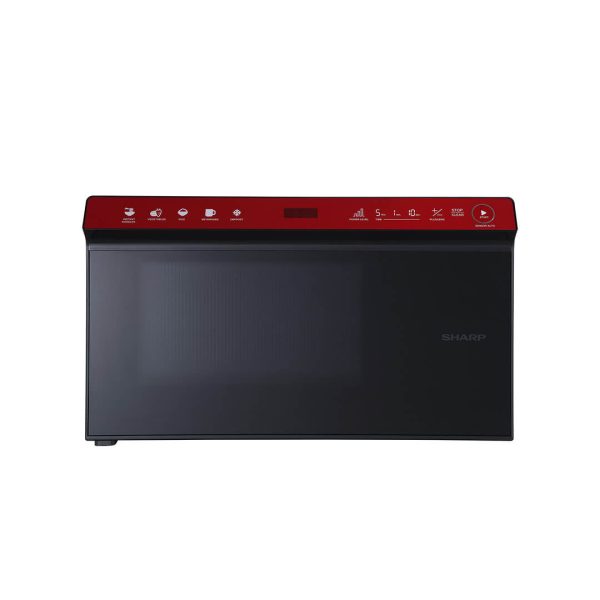 Sharp-24-Liters-Top-Control-Solo-Microwave-Oven-R-2235H-Red-Black