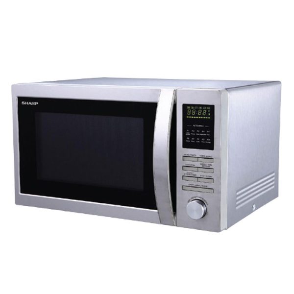 Sharp-25L-Grill-Convection-Microwave-Oven-R-84AOST-Stainless-Steel